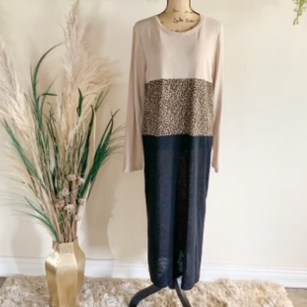 Umgee Animal Print Dress